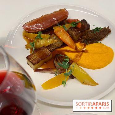 Elsass - Filet de canette, légumes d'hiver