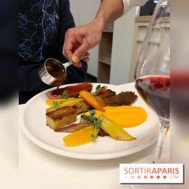 Elsass - Filet de canette, légumes d'hiver