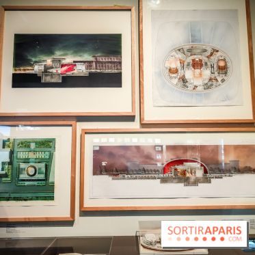 Paul Andreu, l'architecture est un art : l'exposition hommage de la Cité de l'Architecture - photos - IMG20240213091515