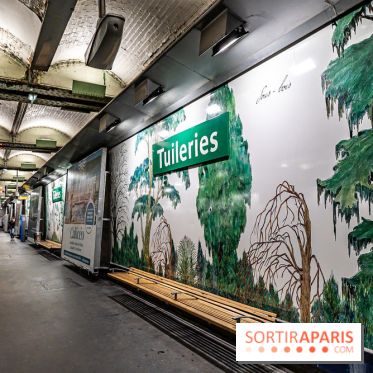 Le Métro Tuileries en mode végétal -  A7C5672