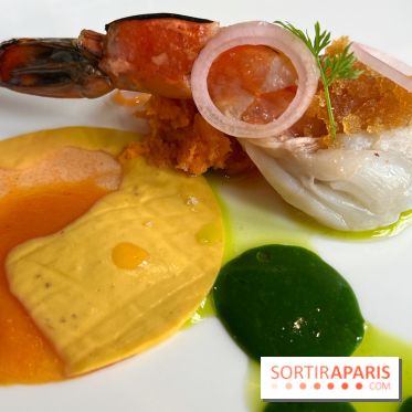 Korus - Crevette, clémentine, carotte