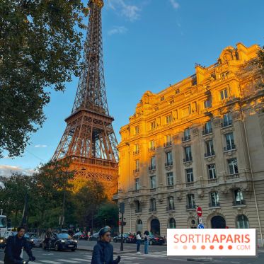 Visuel Paris 7e - Tour Eiffel - coucher de soleil