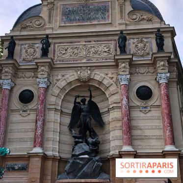 Visuel Paris 5e - fontaine Saint-Michel