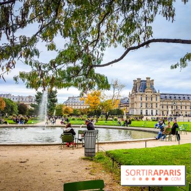 Visuel Paris 1er - jardin des Tuileries automne 