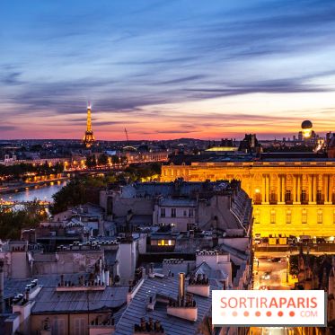 Visuel Paris 1er - Tour Eiffel et vasque 