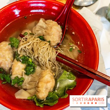 New Hao Khoan, le restaurant chinois et vietnamien, valeur sûre du 13e - soupe de nouilles et raviolis de crevettes