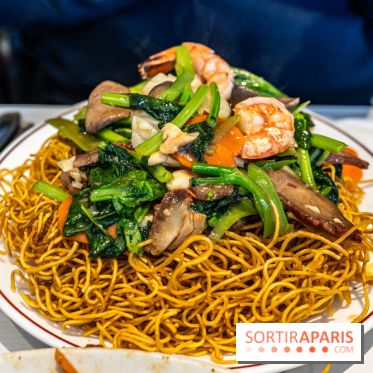 New Hao Khoan, le restaurant chinois et vietnamien, valeur sûre du 13e - nouilles croustillantes aux légumes et fruits de mer