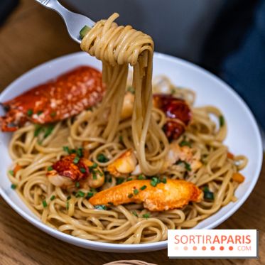 O Bout restaurant à Barbizon - linguine de homard