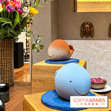 La baleine de Pâques, l'oeuf de Pâques de l'hôtel Lutetia par Nicolas Guercio