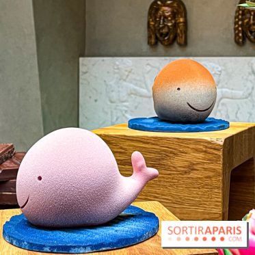 La baleine de Pâques, l'oeuf de Pâques de l'hôtel Lutetia par Nicolas Guercio