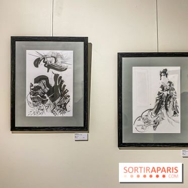 Exposition Sumi et Motion de la calligraphe japonaise Aya Wada à la galerie La Lison