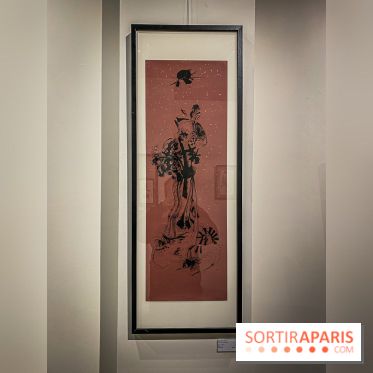 Exposition Sumi et Motion de la calligraphe japonaise Aya Wada à la galerie La Lison