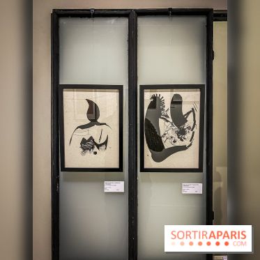 Exposition Sumi et Motion de la calligraphe japonaise Aya Wada à la galerie La Lison