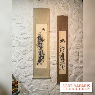 Exposition Sumi et Motion de la calligraphe japonaise Aya Wada à la galerie La Lison