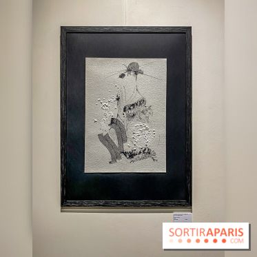 Exposition Sumi et Motion de la calligraphe japonaise Aya Wada à la galerie La Lison