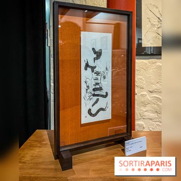 Exposition Sumi et Motion de la calligraphe japonaise Aya Wada à la galerie La Lison