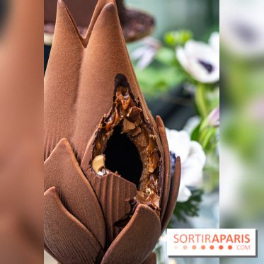 L'oeuf de Pâques fleur du George V Paris par Michael Bartocetti 2024