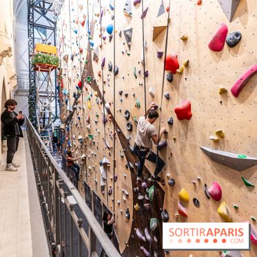 Climbing District Saint-Lazare, la salle d'escalade et espace coworking cachée dans une chapelle -  A7C8032