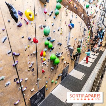 Climbing District Saint-Lazare, la salle d'escalade et espace coworking cachée dans une chapelle -  A7C8036