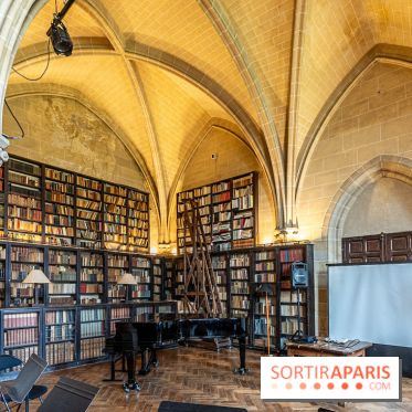 L'Abbaye de Royaumont - les photos -  la bibliothèque
