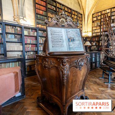L'Abbaye de Royaumont - les photos -  la bibliothèque
