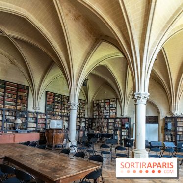 L'Abbaye de Royaumont - les photos -  la bibliothèque