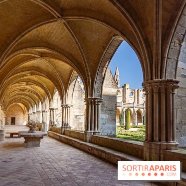 L'Abbaye de Royaumont - les photos -  Galerie ouest du cloître