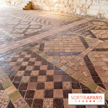 L'Abbaye de Royaumont - les photos -  dalles