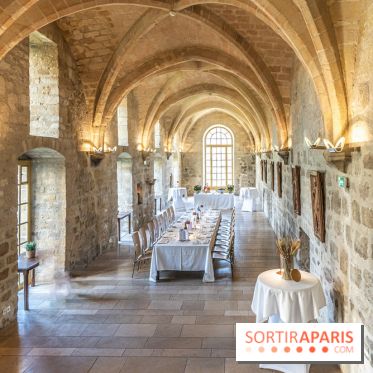 L'Abbaye de Royaumont - les photos -  la table de Royaumont