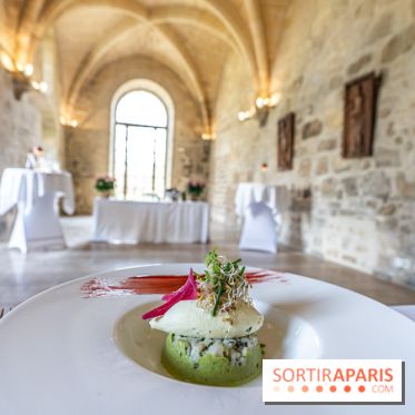 L'Abbaye de Royaumont - les photos -  la table de Royaumont