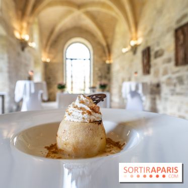 L'Abbaye de Royaumont - les photos -  la table de Royaumont - dessert