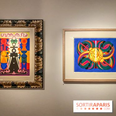 Exposition Auguste Herbin au Musée de Montmartre - IMG 5177