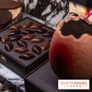 Chocolats de Pâques en équilibre chez Alléno & Rivoire 2024