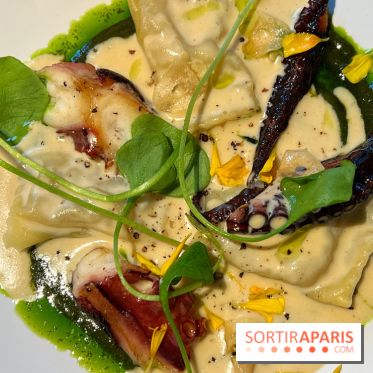 Nepita - Agnolotti oignon et poulpe