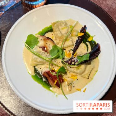 Nepita - Agnolotti oignon et poulpe