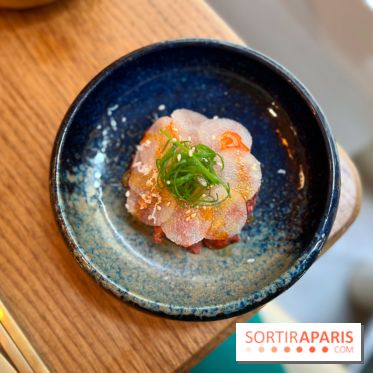 Mojju - Tartare de bœuf et poire coréenne