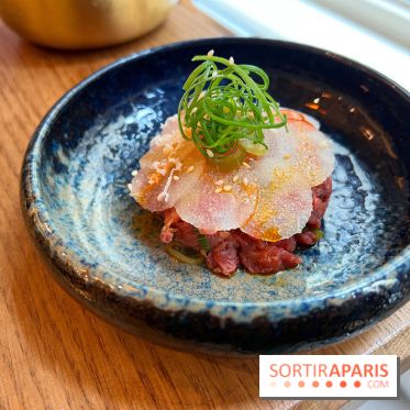 Mojju - Tartare de bœuf et poire coréenne