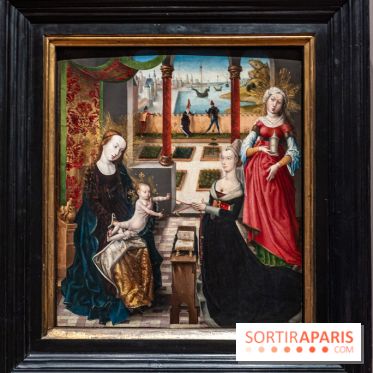 Exposition Revoir Van Eyck, La Vierge du chancelier Rolin au Musée du Louvre