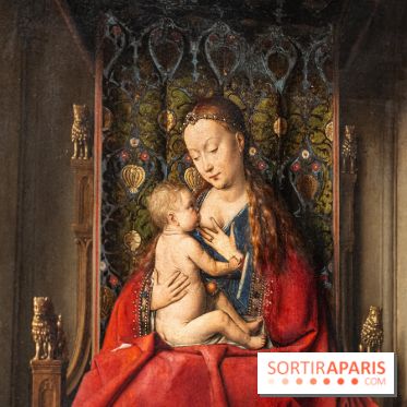 Exposition Revoir Van Eyck, La Vierge du chancelier Rolin au Musée du Louvre