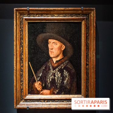 Exposition Revoir Van Eyck, La Vierge du chancelier Rolin au Musée du Louvre - Portrait de Baudoin de Lannoy
