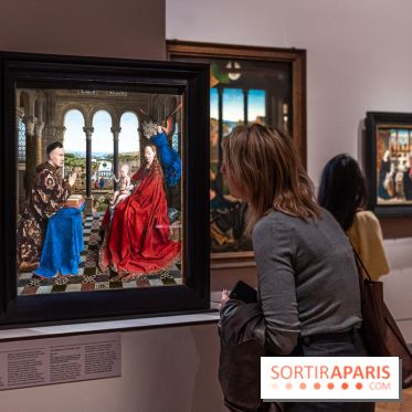 Exposition Revoir Van Eyck, La Vierge du chancelier Rolin au Musée du Louvre