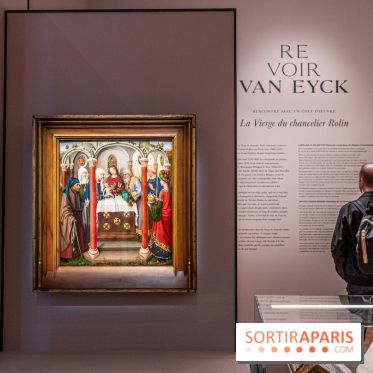 Exposition Revoir Van Eyck, La Vierge du chancelier Rolin au Musée du Louvre