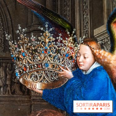 Exposition Revoir Van Eyck, La Vierge du chancelier Rolin au Musée du Louvre