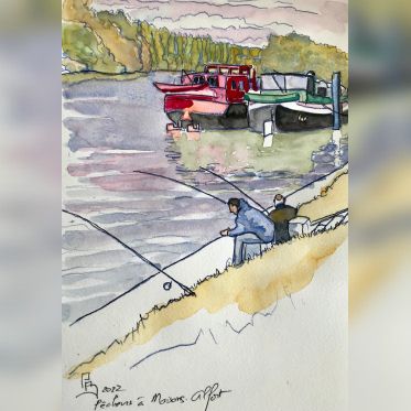 Une exposition gratuite ainsi qu'une vente d'œuvres d'art au profit de Curie - Pêcheurs Maisons Alfort
