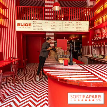 Slice Pizza Club, la pizzeria aux parts XXL à Paris