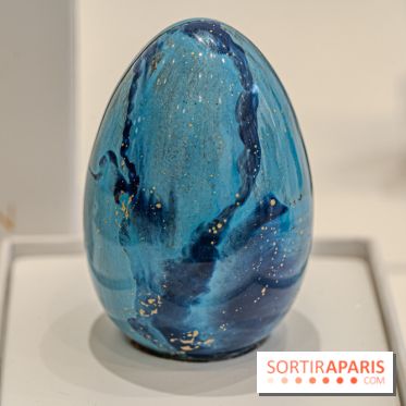 Oeuf Joyaux et chocolats de Pâques de Jade Génin 2024