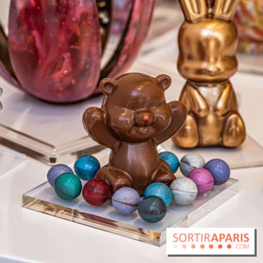 Oeuf Joyaux et chocolats de Pâques de Jade Génin 2024