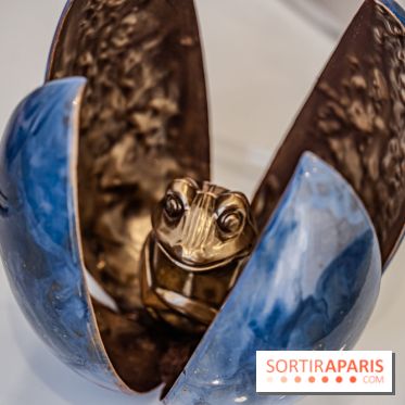 Oeuf Joyaux et chocolats de Pâques de Jade Génin 2024