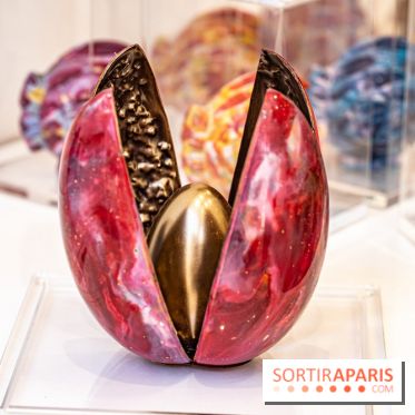 Oeuf Joyaux et chocolats de Pâques de Jade Génin 2024