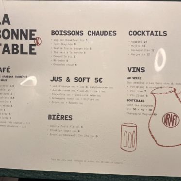 Kraft, La bonne table